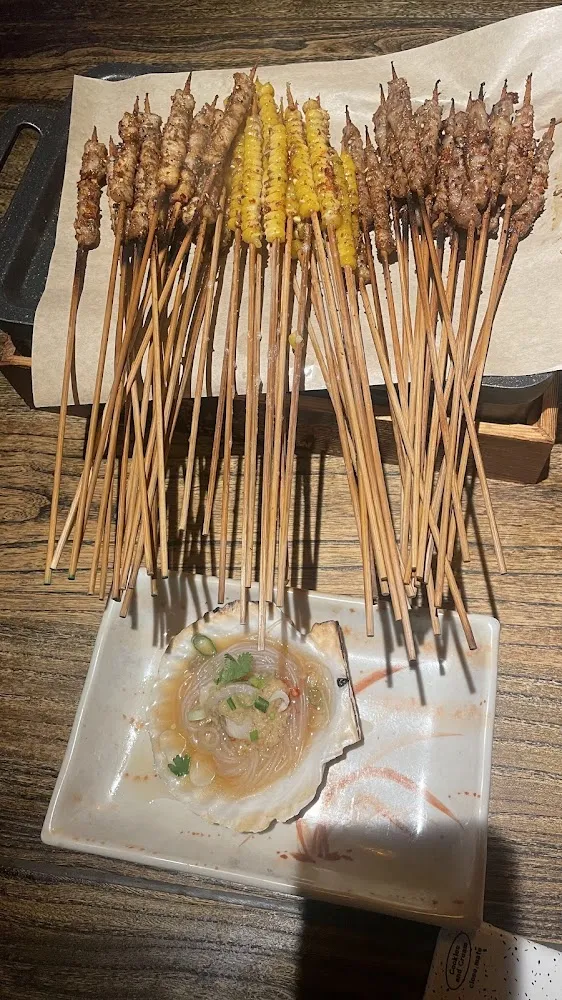 Skewers of Lamb and Beef